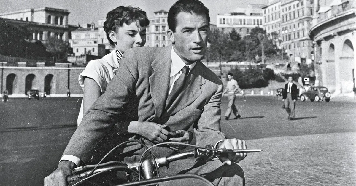 Roman Holiday style Vespa ride in Rome